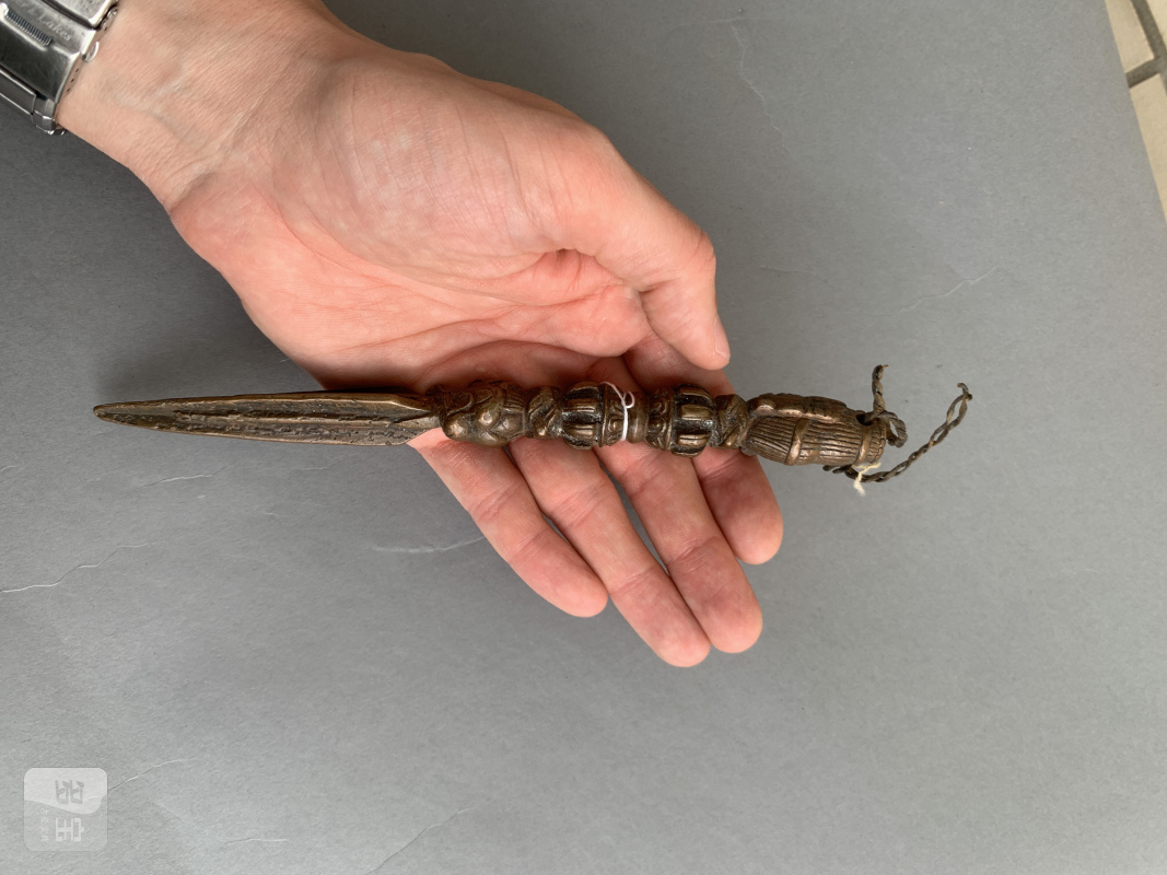 A COPPER RITUAL DAGGER, PHURBU - 图4